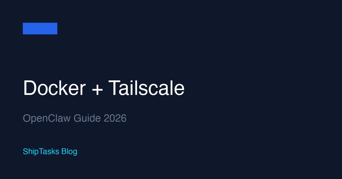 OpenClaw Docker Tailscale Sandbox